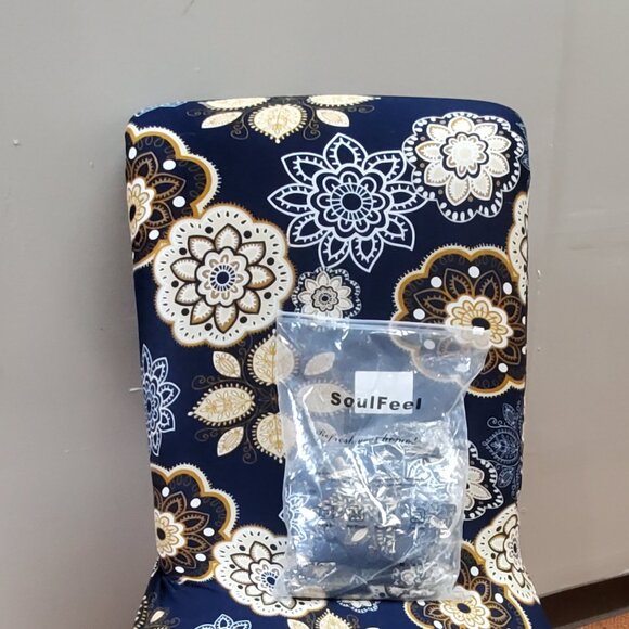 Dining Room Chair Covers Set of 4, Stretch Spandex Chair Slipcovers Removable - Picture 2 of 7